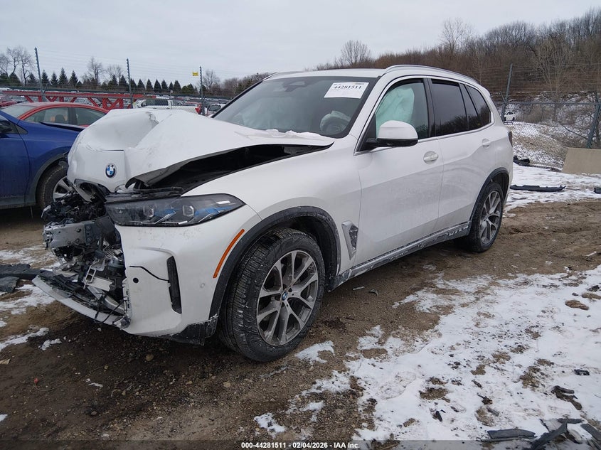 2025 BMW X5 VIN 5UX23EU06S9W83505 IAAI salvage auction — Front End, Salvage (Illinois), sold $26,250 on 2026-04-09 (photo 2)
