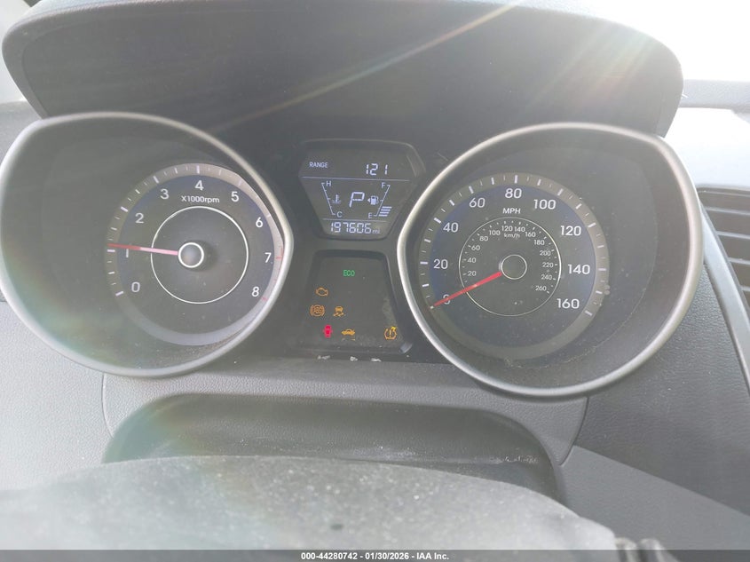 2014 Hyundai Elantra VIN KMHDH4AE2EU091439 IAAI salvage auction — FRONT END, Salvage Title, sold $500 on 2026-07-08 (photo 7)
