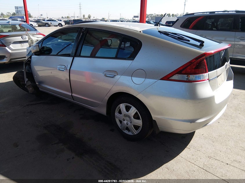 2010 Honda Insight VIN JHMZE2H55AS031608 IAAI salvage auction — FRONT END, Salvage (California), sold $25 on 2026-07-23 (photo 3)