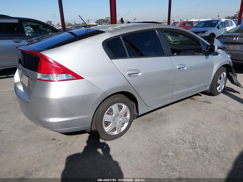 2010 Honda Insight VIN JHMZE2H55AS031608 IAAI salvage auction — FRONT END, Salvage (California), sold $25 on 2026-07-23 (photo 4)