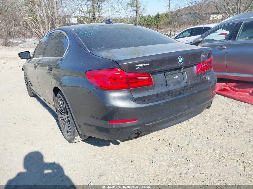 2019 BMW 5er VIN WBAJA7C56KWW28546 IAAI salvage auction — FRONT END, Salvage - Greater Than 75% (Maryland), sold $9,600 on 2026-07-21 (photo 3)