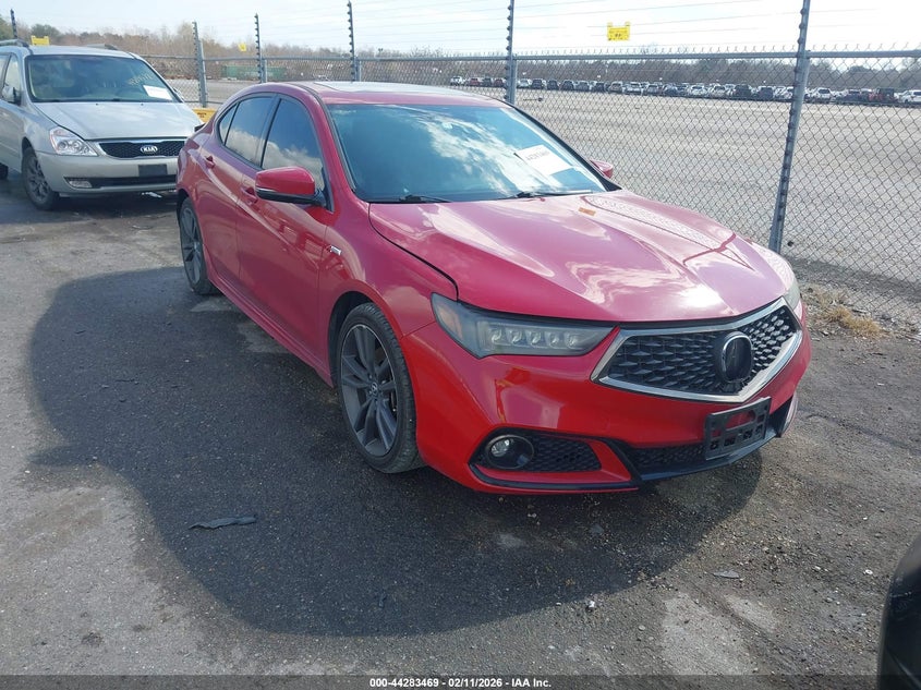 2019 Acura Tlx VIN 19UUB2F68KA003276 IAAI salvage auction — REAR END, Salvage Title, sold $4,000 on 2026-07-29 (photo 1)