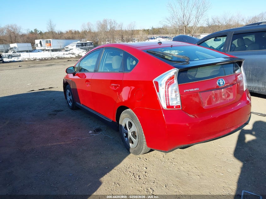 2013 Toyota Prius VIN JTDKN3DU5D0349833 IAAI salvage auction — FRONT END, Salvage (Illinois), sold $2,150 on 2026-07-21 (photo 3)