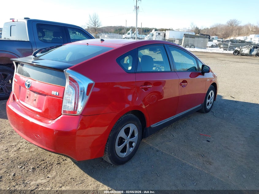 2013 Toyota Prius VIN JTDKN3DU5D0349833 IAAI salvage auction — FRONT END, Salvage (Illinois), sold $2,150 on 2026-07-21 (photo 4)