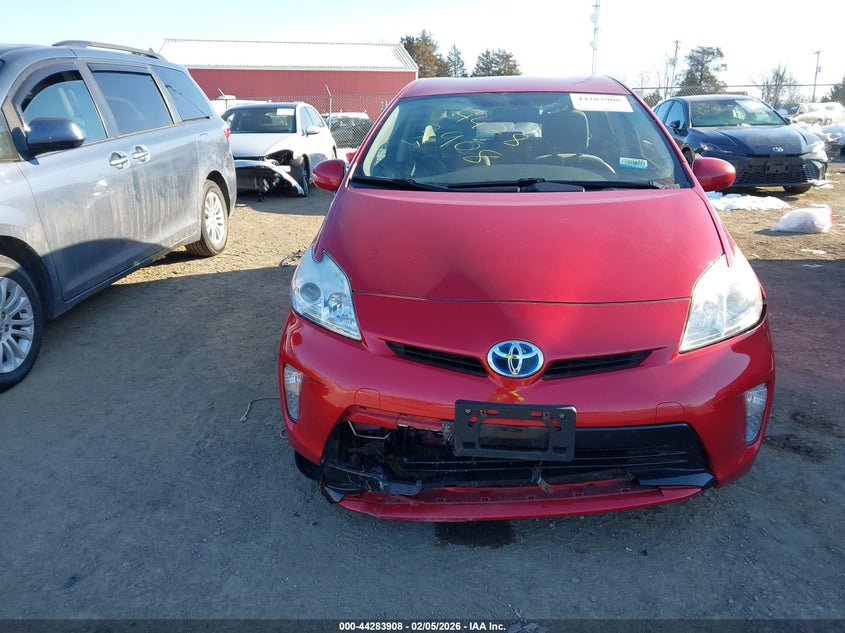 2013 Toyota Prius VIN JTDKN3DU5D0349833 IAAI salvage auction — FRONT END, Salvage (Illinois), sold $2,150 on 2026-07-21 (photo 6)