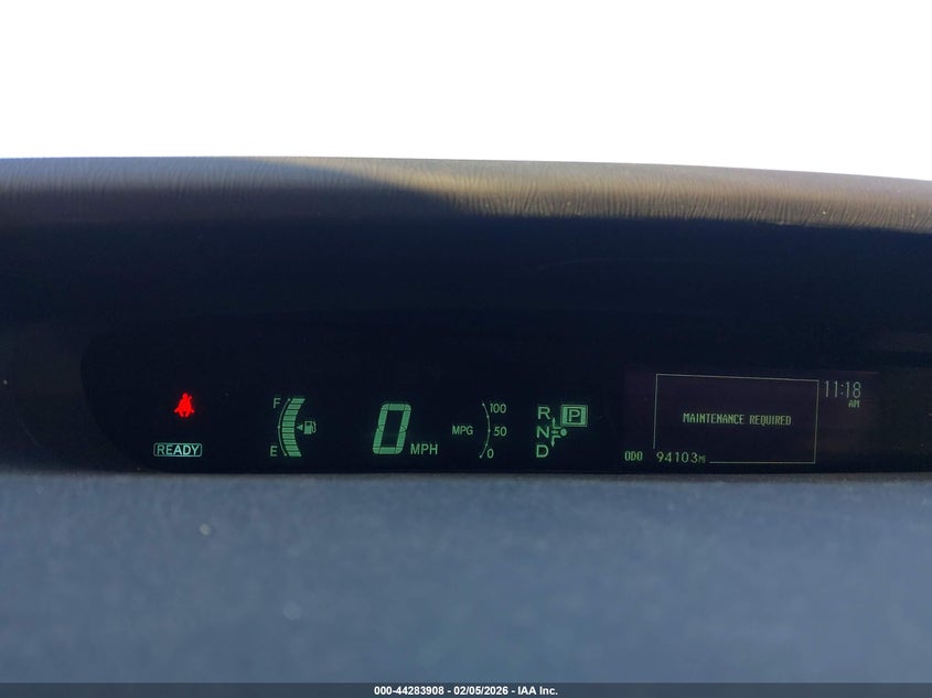 2013 Toyota Prius VIN JTDKN3DU5D0349833 IAAI salvage auction — FRONT END, Salvage (Illinois), sold $2,150 on 2026-07-21 (photo 7)