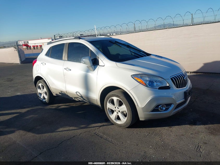 2015 Buick Encore VIN KL4CJGSB3FB129388 IAAI salvage auction — RIGHT REAR, Salvage Title, sold $600 on 2026-07-17 (photo 1)