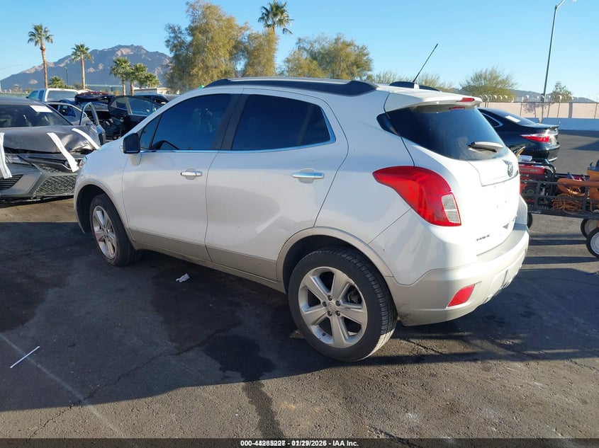 2015 Buick Encore VIN KL4CJGSB3FB129388 IAAI salvage auction — RIGHT REAR, Salvage Title, sold $600 on 2026-07-17 (photo 3)