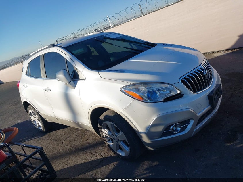 2015 Buick Encore VIN KL4CJGSB3FB129388 IAAI salvage auction — RIGHT REAR, Salvage Title, sold $600 on 2026-07-17 (photo 6)