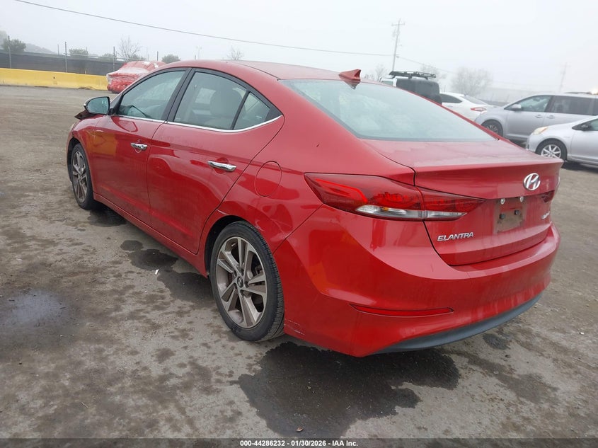 2017 Hyundai Elantra VIN 5NPD84LF0HH007580 IAAI salvage auction — FRONT END, Salvage Title, sold $2,025 on 2026-07-09 (photo 3)