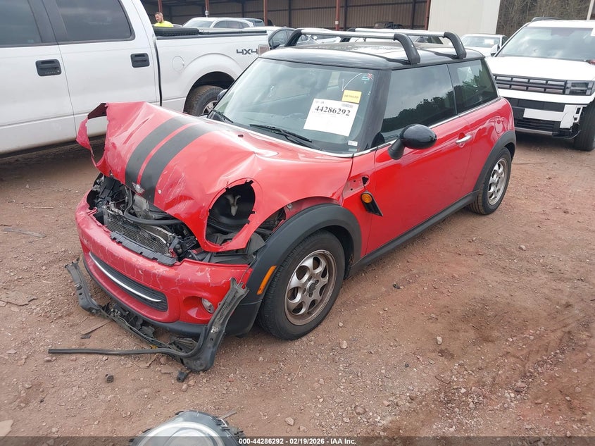 2012 Mini Cooper VIN WMWSU3C54CT254848 IAAI salvage auction — FRONT END, Salvage Title, sold $225 on 2026-07-15 (photo 2)