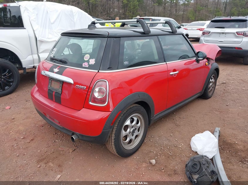 2012 Mini Cooper VIN WMWSU3C54CT254848 IAAI salvage auction — FRONT END, Salvage Title, sold $225 on 2026-07-15 (photo 4)