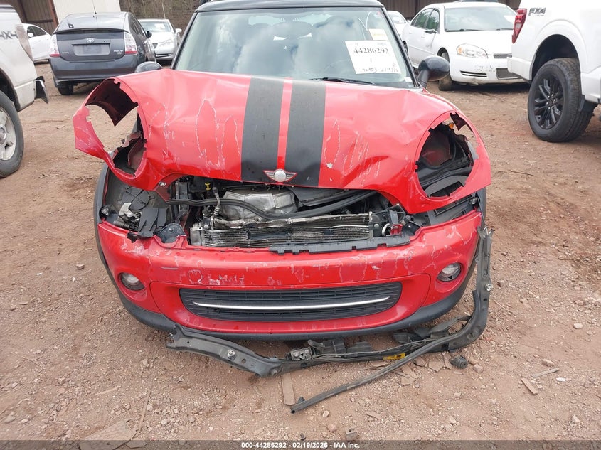 2012 Mini Cooper VIN WMWSU3C54CT254848 IAAI salvage auction — FRONT END, Salvage Title, sold $225 on 2026-07-15 (photo 6)