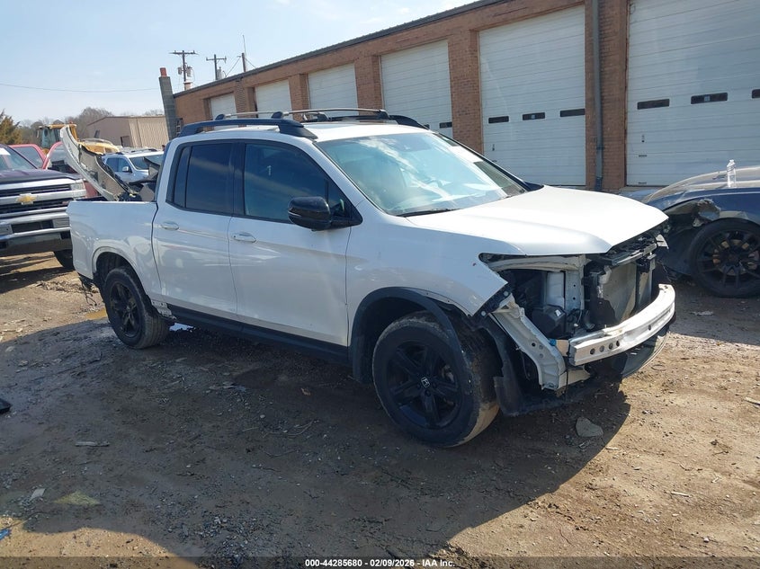 2023 Honda Ridgeline VIN 5FPYK3F86PB052652 IAAI salvage auction — FRONT & REAR, Unregisterable Title (Parts Only Title) (North Carolina), sold $5,150 on 2026-07-06 (photo 1)