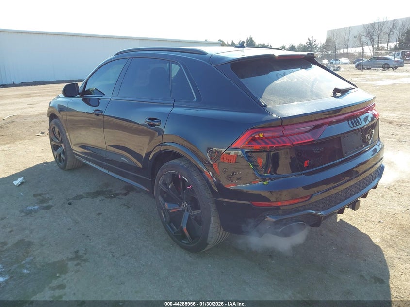 2021 Audi Rs q8 VIN WU1ARAF18MD017596 IAAI salvage auction — FRONT END, Clear (Oklahoma), sold $42,175 on 2026-07-06 (photo 3)