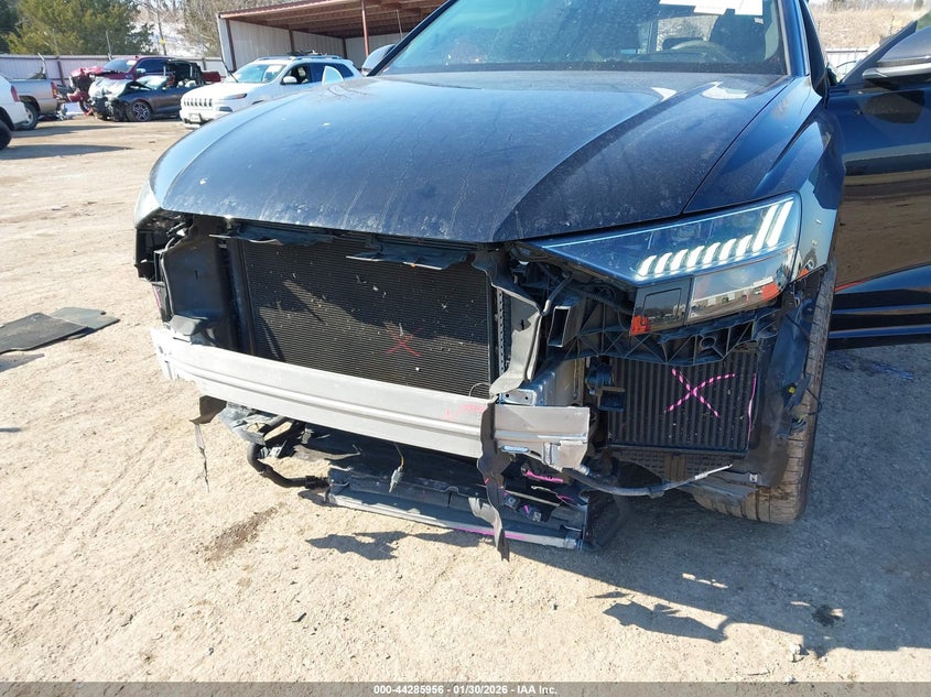 2021 Audi Rs q8 VIN WU1ARAF18MD017596 IAAI salvage auction — FRONT END, Clear (Oklahoma), sold $42,175 on 2026-07-06 (photo 6)