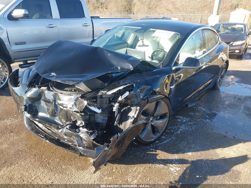 2020 Tesla Model 3 VIN 5YJ3E1EA5LF808372 IAAI salvage auction — FRONT END, Salvage Title, sold $2,650 on 2026-07-21 (photo 2)