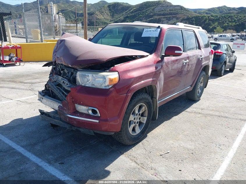 2013 Toyota 4runner VIN JTEBU5JR0D5123034 IAAI salvage auction — FRONT END, Salvage Title, sold $5,250 on 2026-07-15 (photo 2)