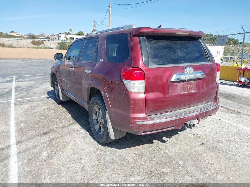 2013 Toyota 4runner VIN JTEBU5JR0D5123034 IAAI salvage auction — FRONT END, Salvage Title, sold $5,250 on 2026-07-15 (photo 3)