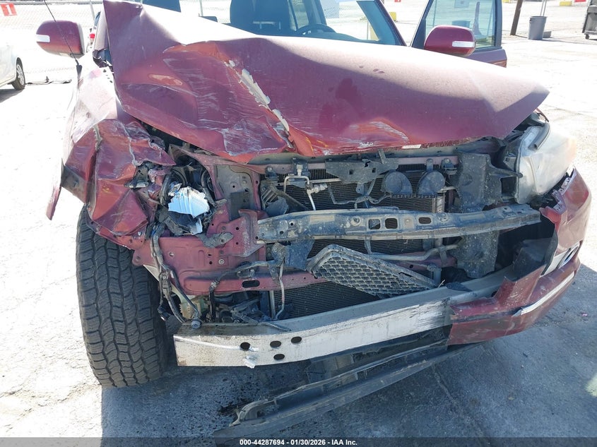 2013 Toyota 4runner VIN JTEBU5JR0D5123034 IAAI salvage auction — FRONT END, Salvage Title, sold $5,250 on 2026-07-15 (photo 6)