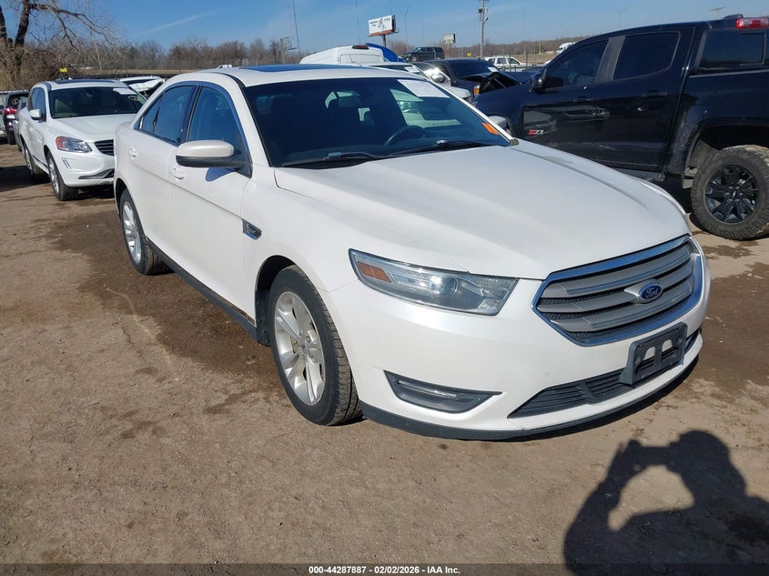 2013 Ford Taurus VIN 1FAHP2E86DG220545 IAAI salvage auction — LEFT SIDE, Clear (Oklahoma), sold $1,975 on 2026-07-29 (photo 1)