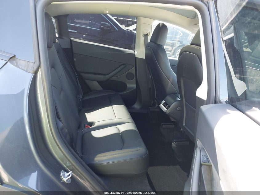 2023 Tesla Model y VIN 7SAYGDEE3PF866008 IAAI salvage auction — LEFT FRONT, Salvage (California), sold $11,300 on 2026-07-22 (photo 8)