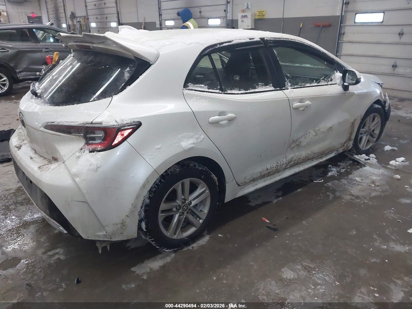 2019 Toyota Corolla VIN JTNK4RBE3K3009525 IAAI salvage auction — SIDE, Salvage (Pennsylvania), sold $3,425 on 2026-07-30 (photo 4)