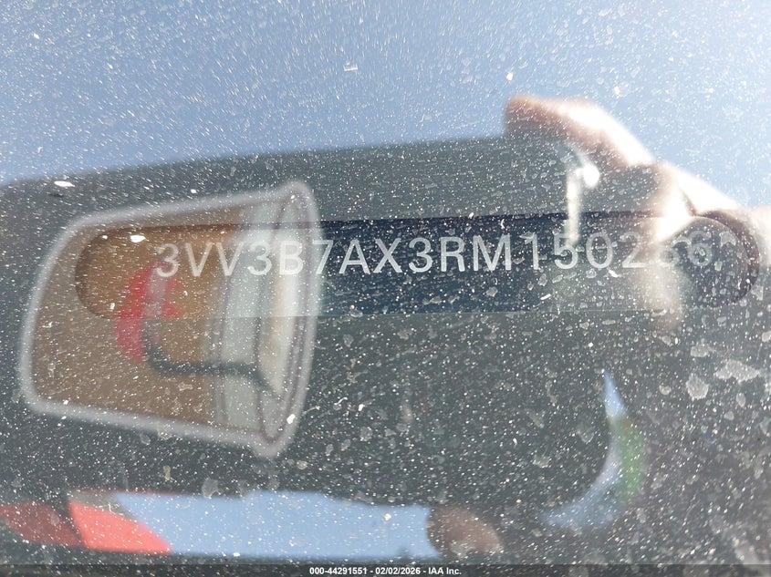 2024 Volkswagen Tiguan VIN 3VV3B7AX3RM150286 IAAI salvage auction — THEFT, Salvage Title, sold $9,925 on 2026-07-30 (photo 9)