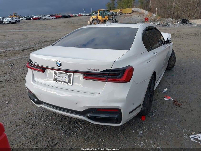 2022 BMW 7er VIN WBA7U2C05NCG83278 IAAI salvage auction — FRONT END, Salvage (Ohio), sold $7,950 on 2026-07-28 (photo 4)