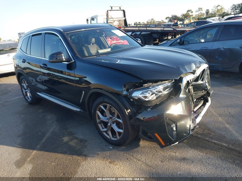 2024 BMW X3 VIN WBX47DP01RN292948 IAAI salvage auction — FRONT END, Salvage Title, sold $13,300 on 2026-07-23 (photo 1)