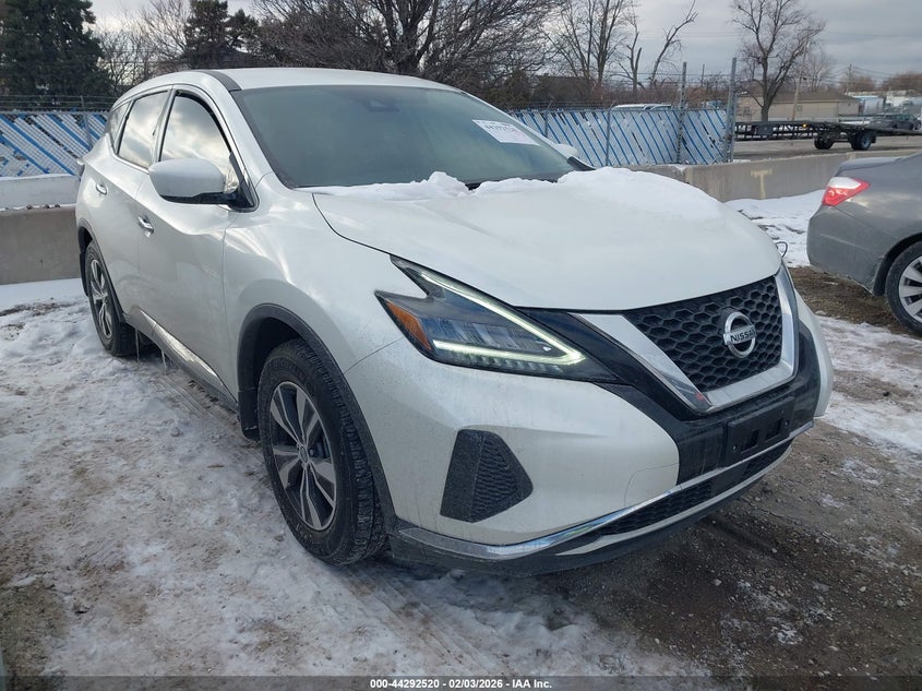 2022 Nissan Murano VIN 5N1AZ2AS2NC125492 IAAI salvage auction — THEFT, Salvage (Illinois), sold $8,900 on 2026-07-14 (photo 1)