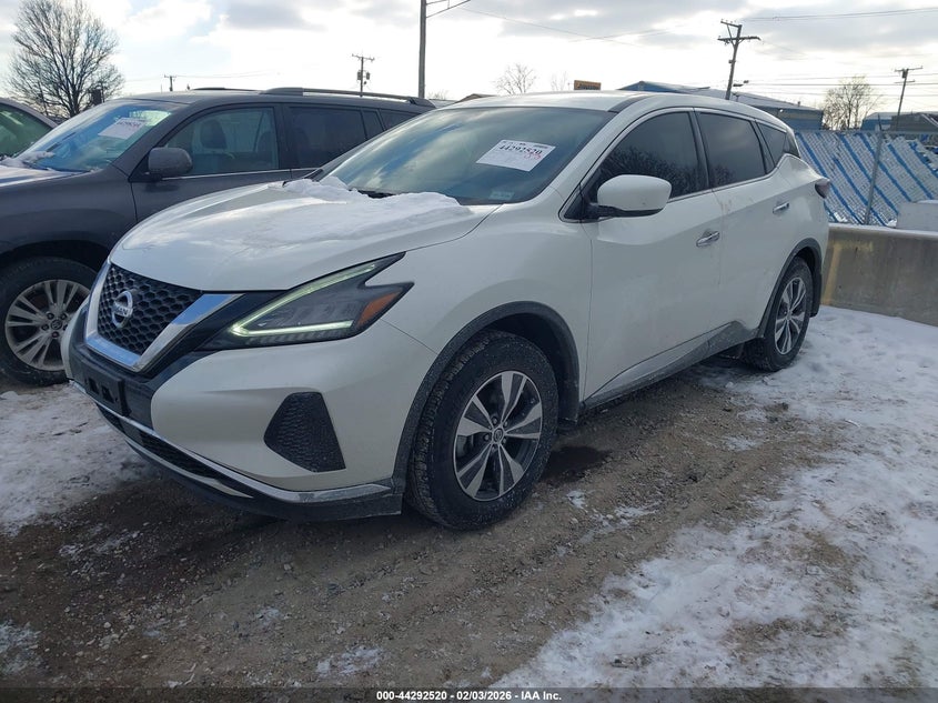 2022 Nissan Murano VIN 5N1AZ2AS2NC125492 IAAI salvage auction — THEFT, Salvage (Illinois), sold $8,900 on 2026-07-14 (photo 2)