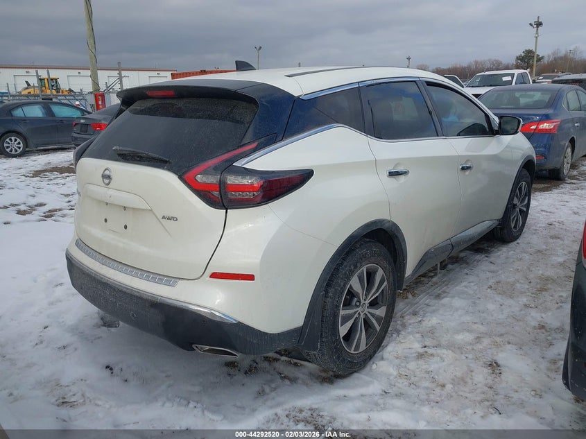 2022 Nissan Murano VIN 5N1AZ2AS2NC125492 IAAI salvage auction — THEFT, Salvage (Illinois), sold $8,900 on 2026-07-14 (photo 4)