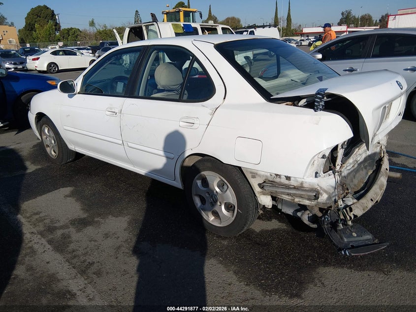 2003 Nissan Sentra VIN 3N1CB51D23L793334 IAAI salvage auction — REAR END, Salvage (California), sold $275 on 2026-07-09 (photo 3)