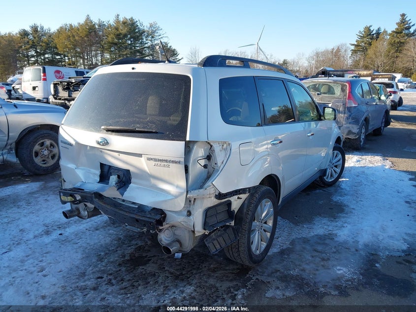 2012 Subaru Forester VIN JF2SHADC1CH435600 IAAI salvage auction — REAR END, Clear (Massachusetts), sold $1,450 on 2026-07-17 (photo 4)