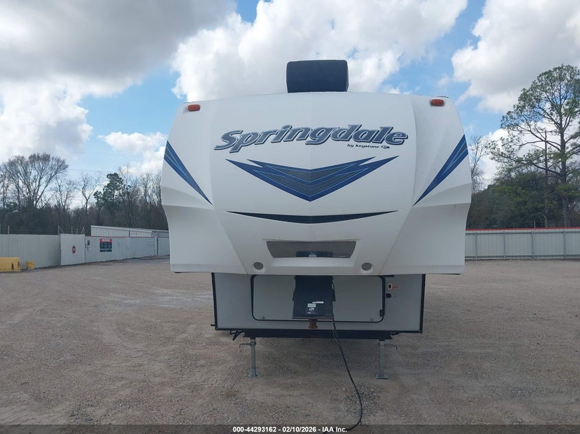 2018 Keystone 30ft springdale 300fwbh VIN 4YDF30023J3105471 IAAI salvage auction — WATER/FLOOD, Salvage (Louisiana), sold $225 on 2026-07-29 (photo 6)