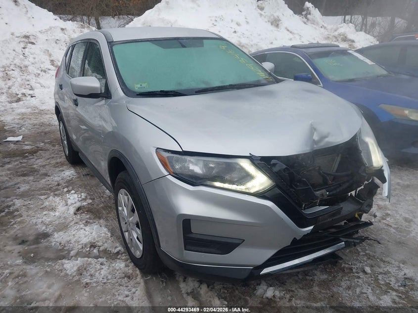 2017 Nissan Rogue VIN JN8AT2MV6HW259876 IAAI salvage auction — FRONT END, Salvage Title, sold $1,600 on 2026-07-25 (photo 1)