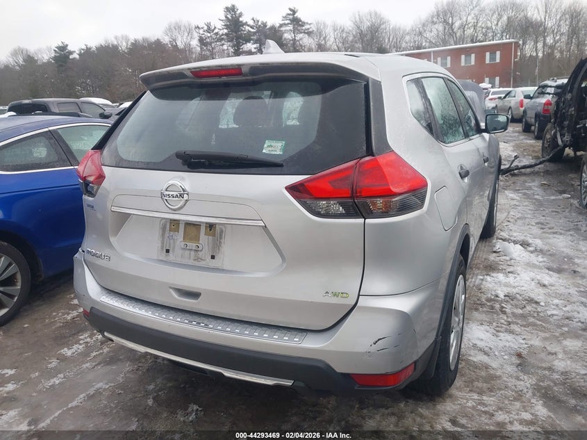 2017 Nissan Rogue VIN JN8AT2MV6HW259876 IAAI salvage auction — FRONT END, Salvage Title, sold $1,600 on 2026-07-25 (photo 4)