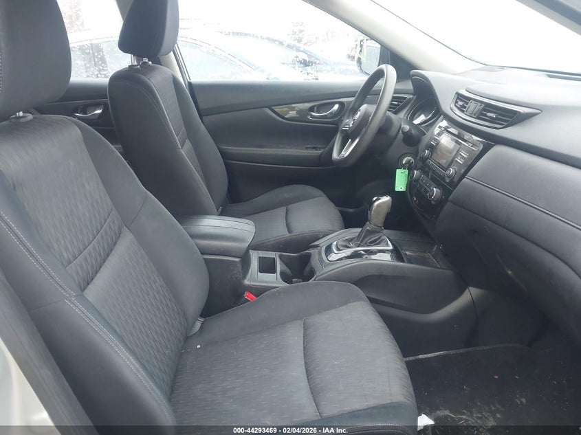 2017 Nissan Rogue VIN JN8AT2MV6HW259876 IAAI salvage auction — FRONT END, Salvage Title, sold $1,600 on 2026-07-25 (photo 5)