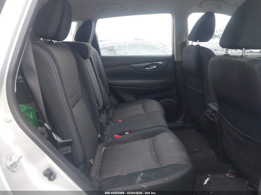 2017 Nissan Rogue VIN JN8AT2MV6HW259876 IAAI salvage auction — FRONT END, Salvage Title, sold $1,600 on 2026-07-25 (photo 8)