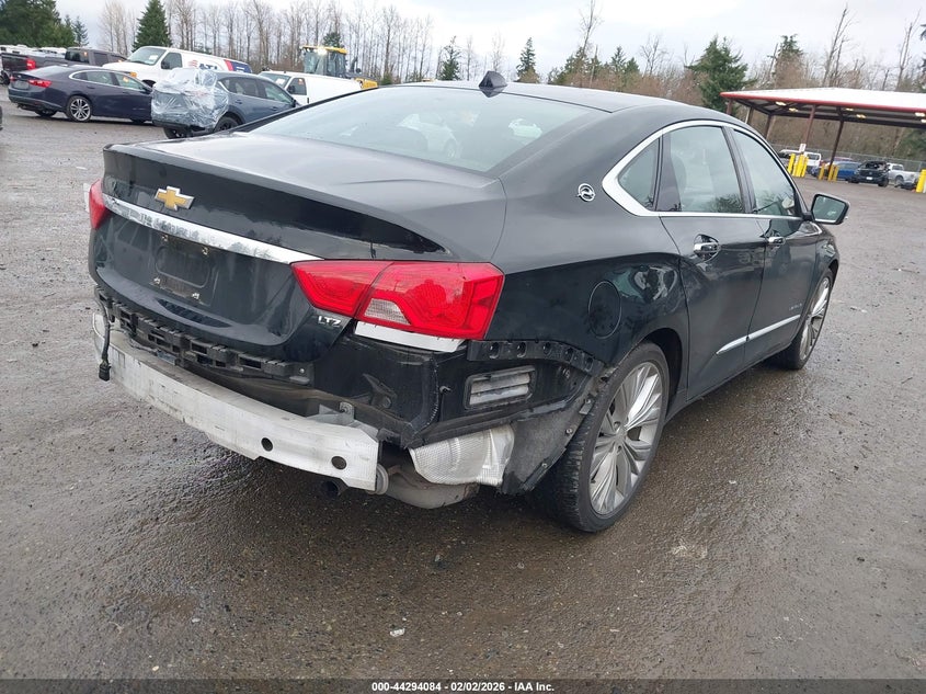2014 Chevrolet Impala VIN 2G1155S3XE9251219 IAAI salvage auction — REAR END, Salvage Title, sold $1,500 on 2026-07-09 (photo 4)