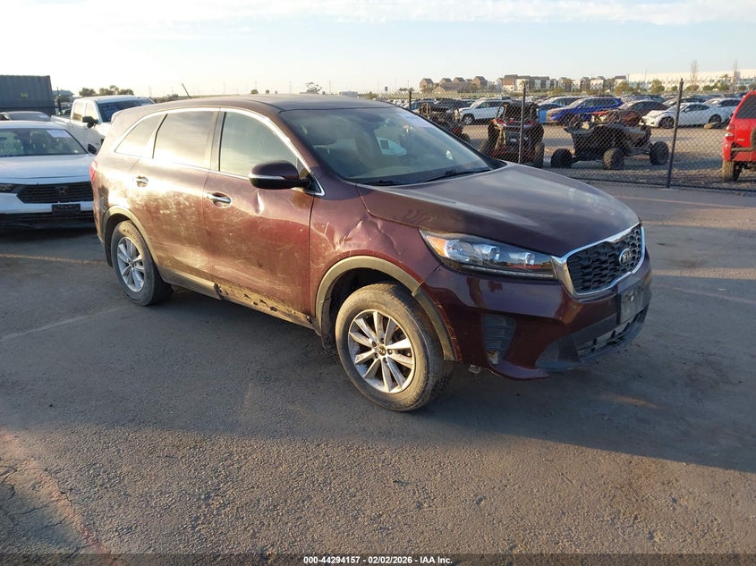 2020 Kia Sorento VIN 5XYPG4A31LG629274 IAAI salvage auction — RIGHT SIDE, Salvage (California), sold $925 on 2026-07-29 (photo 1)