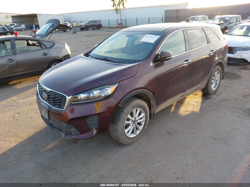 2020 Kia Sorento VIN 5XYPG4A31LG629274 IAAI salvage auction — RIGHT SIDE, Salvage (California), sold $925 on 2026-07-29 (photo 2)