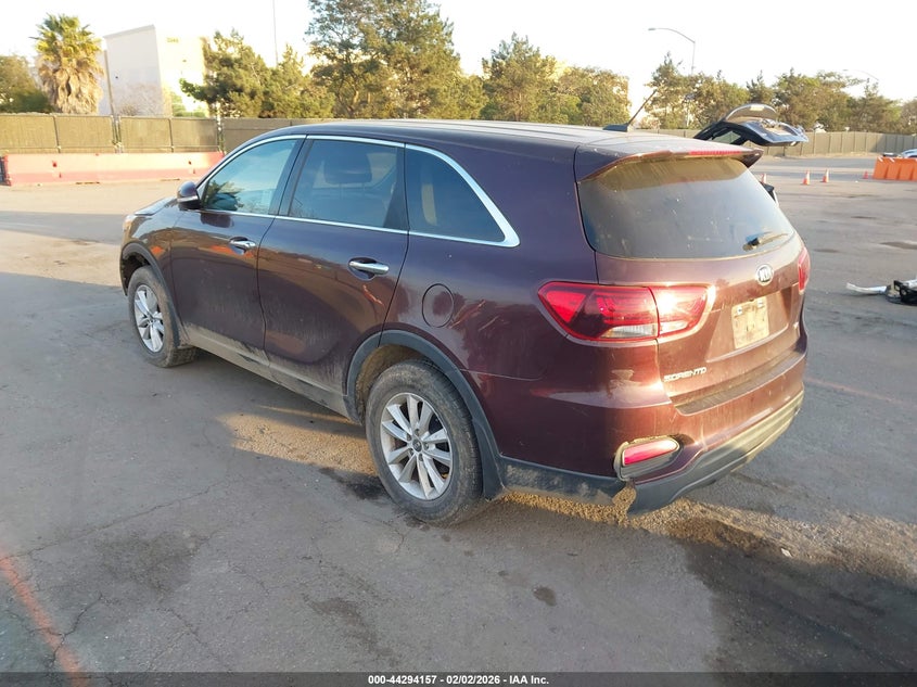 2020 Kia Sorento VIN 5XYPG4A31LG629274 IAAI salvage auction — RIGHT SIDE, Salvage (California), sold $925 on 2026-07-29 (photo 3)