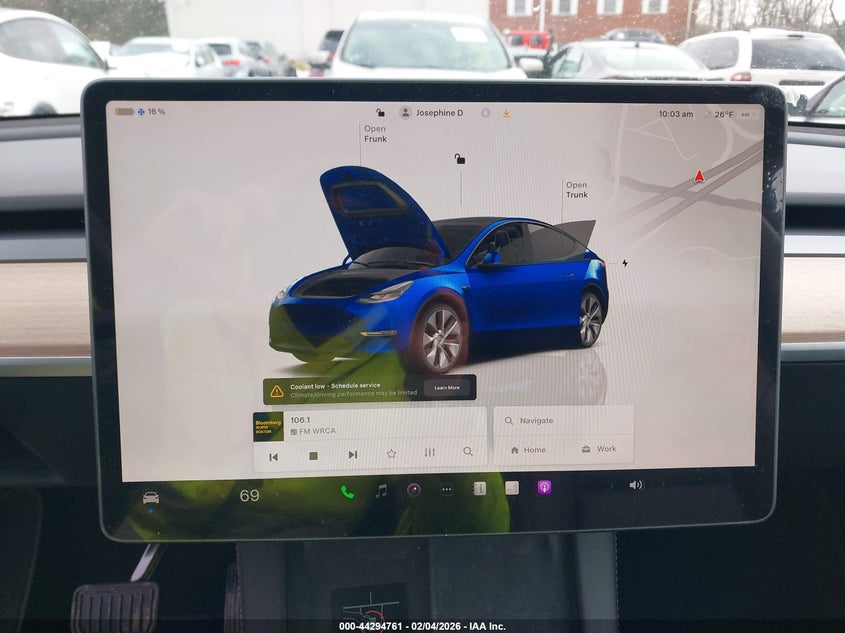 2023 Tesla Model y VIN 7SAYGAEE6PF850531 IAAI salvage auction — Front End, Salvage (Massachusetts), sold $13,000 on 2026-03-31 (photo 7)