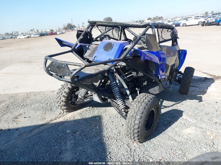 2021 Yamaha Yxz VIN 5Y4AN35YXMA100815 IAAI salvage auction — ROLLOVER, Non-Repairable (California), sold $5,100 on 2026-08-25 (photo 4)