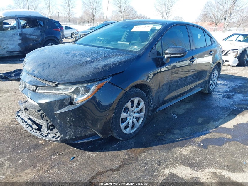 2020 Toyota Corolla VIN 5YFEPRAE0LP084427 IAAI salvage auction — RIGHT FRONT, Salvage (New Jersey), sold $3,550 on 2026-07-20 (photo 2)