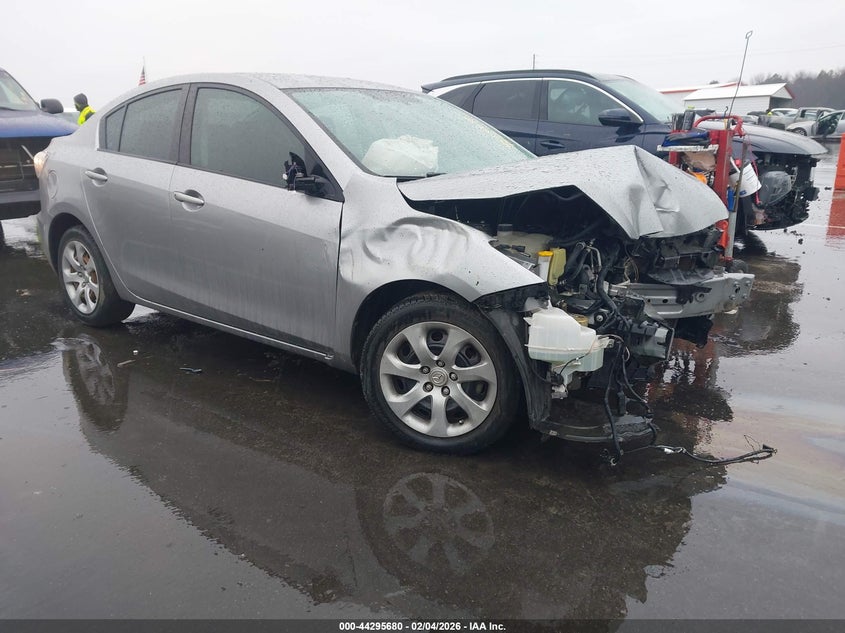 2013 Mazda 3 VIN JM1BL1TG6D1821750 IAAI salvage auction — FRONT END, Salvage Title, sold $150 on 2026-07-08 (photo 1)