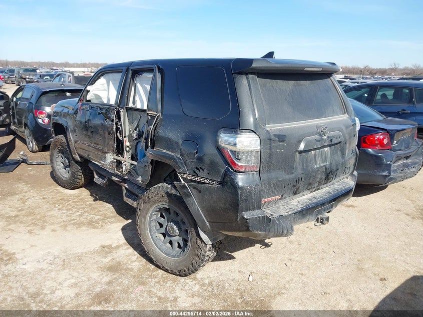2017 Toyota 4runner VIN JTEBU5JR0H5433819 IAAI salvage auction — SIDE, Original (Texas), sold $9,050 on 2026-07-21 (photo 3)