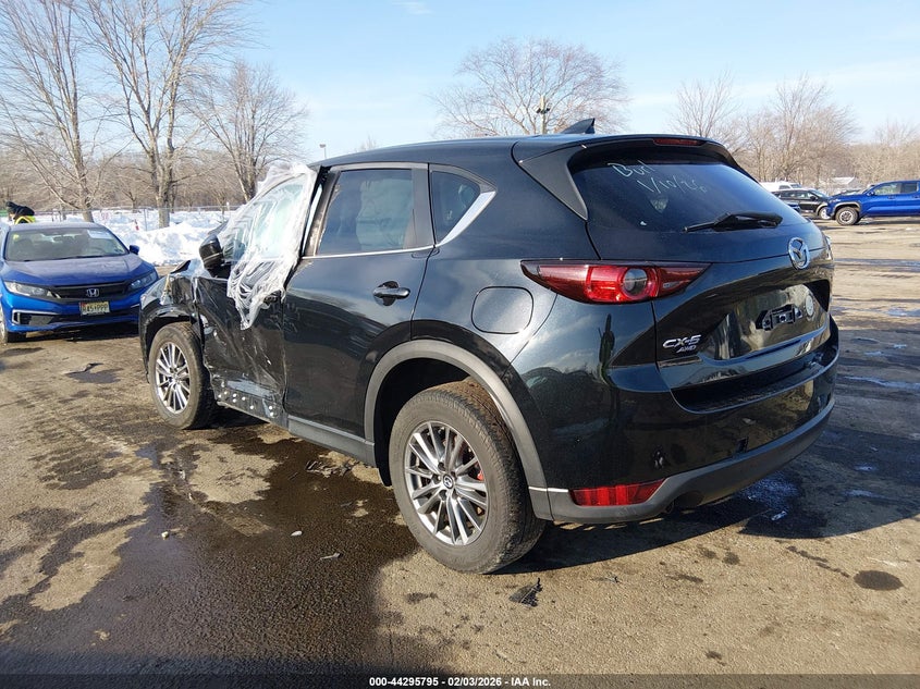 2019 Mazda Cx-5 VIN JM3KFBCM9K1658745 IAAI salvage auction — LEFT SIDE, Salvage Title, sold $4,750 on 2026-07-20 (photo 3)